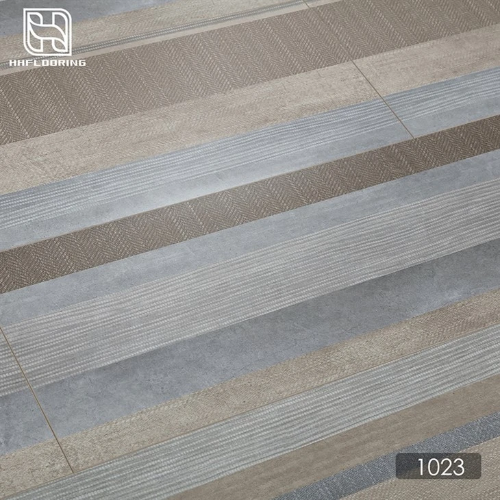 Dark brown stripe laminate