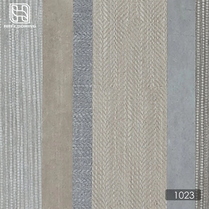 Carpet look laminate flooring