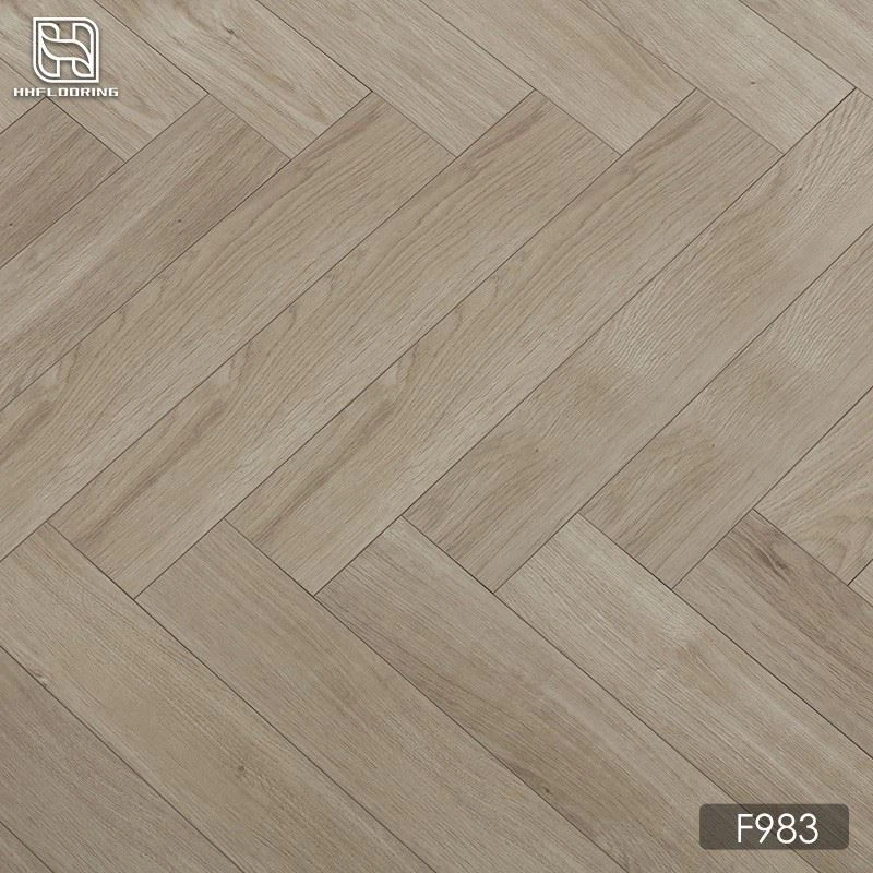 AC4 AC5 light oak herringbone laminate flooring